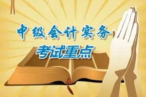 2015中級(jí)會(huì)計(jì)師《中級(jí)會(huì)計(jì)實(shí)務(wù)》第十章考試重點(diǎn)內(nèi)容提示