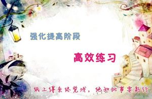 2015年注會(huì)強(qiáng)化提高階段備考系列：強(qiáng)化提高與高效練習(xí)融合