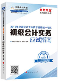 “夢想成真”系列初級應(yīng)試指南——初級會計實務(wù)