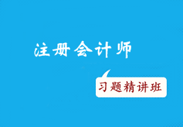 2015年注冊會計師考試沖刺階段如何有效利用習(xí)題精講班