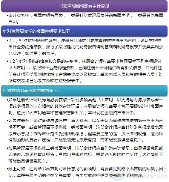 2015注會“借題發(fā)揮”審計篇：審計報告