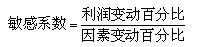 中級會計職稱《財務(wù)管理》知識點(diǎn)：利潤敏感性分析