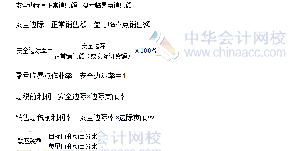 2017年注會財(cái)管公式總結(jié)