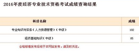 網(wǎng)校學員經(jīng)濟師考試成績