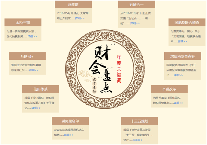 年終盤(pán)點(diǎn)：財(cái)會(huì)界都發(fā)生了什么