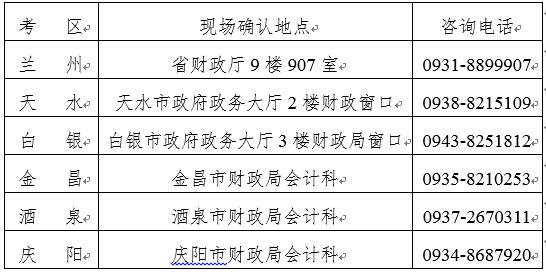 甘肅省2017年注冊會計(jì)師報名簡章