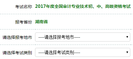 2017年審計(jì)師考試報(bào)名入口開通