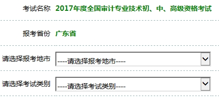 2017年審計(jì)師考試報(bào)名入口開(kāi)通