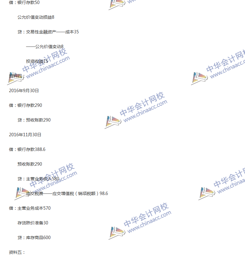 2017年中級會計職稱《中級會計實務(wù)》第14章精選練習(xí)題