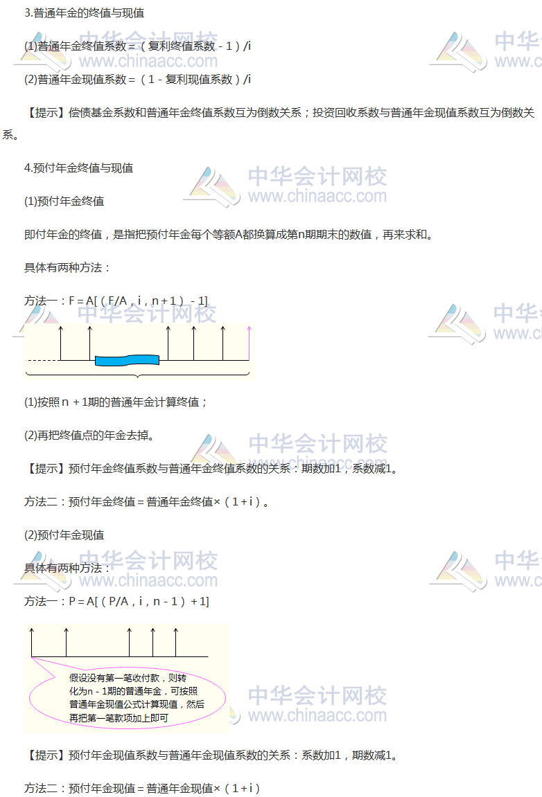 2017年注會《財(cái)管》高頻考點(diǎn)：貨幣的時間價(jià)值