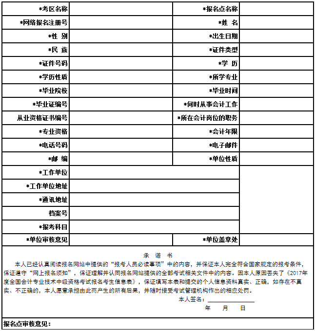 廣西2017年高級會計師資格考試成績查詢及有關事項公告