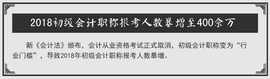 中級(jí)考生請(qǐng)聽題：聽說2018年中級(jí)會(huì)計(jì)職稱考試要卡通過率？