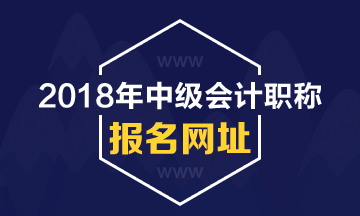 上海2018年中級(jí)會(huì)計(jì)職稱考試報(bào)名網(wǎng)站