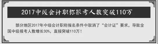 初、中級會計職稱報考人數(shù)大幅增長