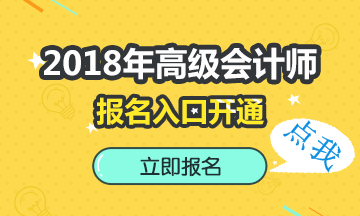 天津2018年高級會(huì)計(jì)師報(bào)名入口