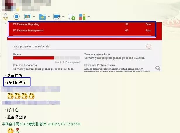 報喜了！ACCA考試成績公布，網(wǎng)校再傳佳績！