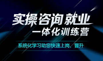 實操、咨詢、就業(yè)一體化訓(xùn)練營