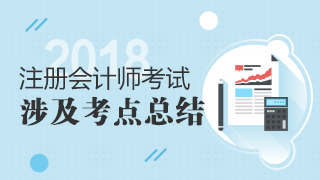 2018年注冊(cè)會(huì)計(jì)師考試《稅法》試題涉及考點(diǎn)總結(jié)