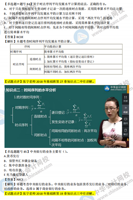 2018年第二批次中級(jí)經(jīng)濟(jì)基礎(chǔ)知識(shí)試題涉及考點(diǎn)對(duì)比【81-90題】