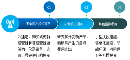 投資項目按投資原因進行的分類