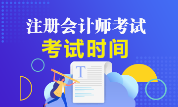 2019年山東濟南注冊會計師考試時間