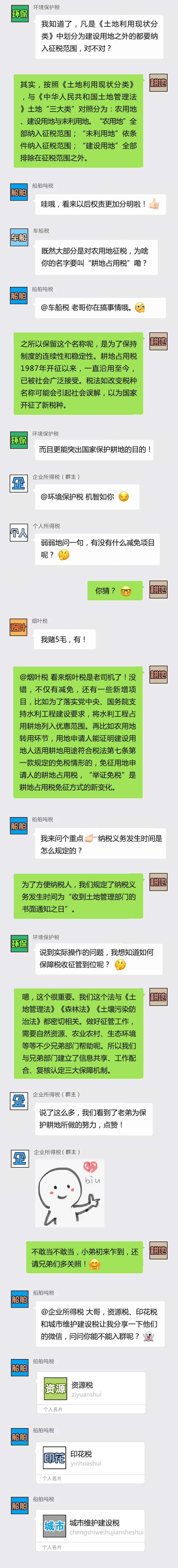 耕地占用稅！群主請你進來聊聊天~