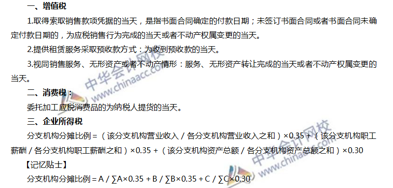 注會《稅法》鎮(zhèn)魂符六：征收管理