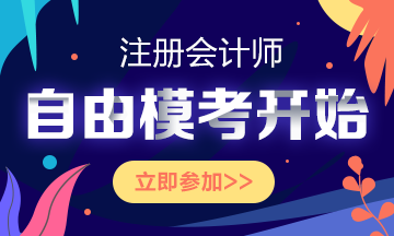 注會(huì)仿真?？?8日晚關(guān)閉！考前不練練手？上考場(chǎng)現(xiàn)練么？