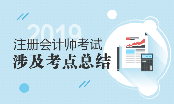 2019年注冊(cè)會(huì)計(jì)師《會(huì)計(jì)》輔導(dǎo)圖書(shū)涉及試題及考點(diǎn)匯總