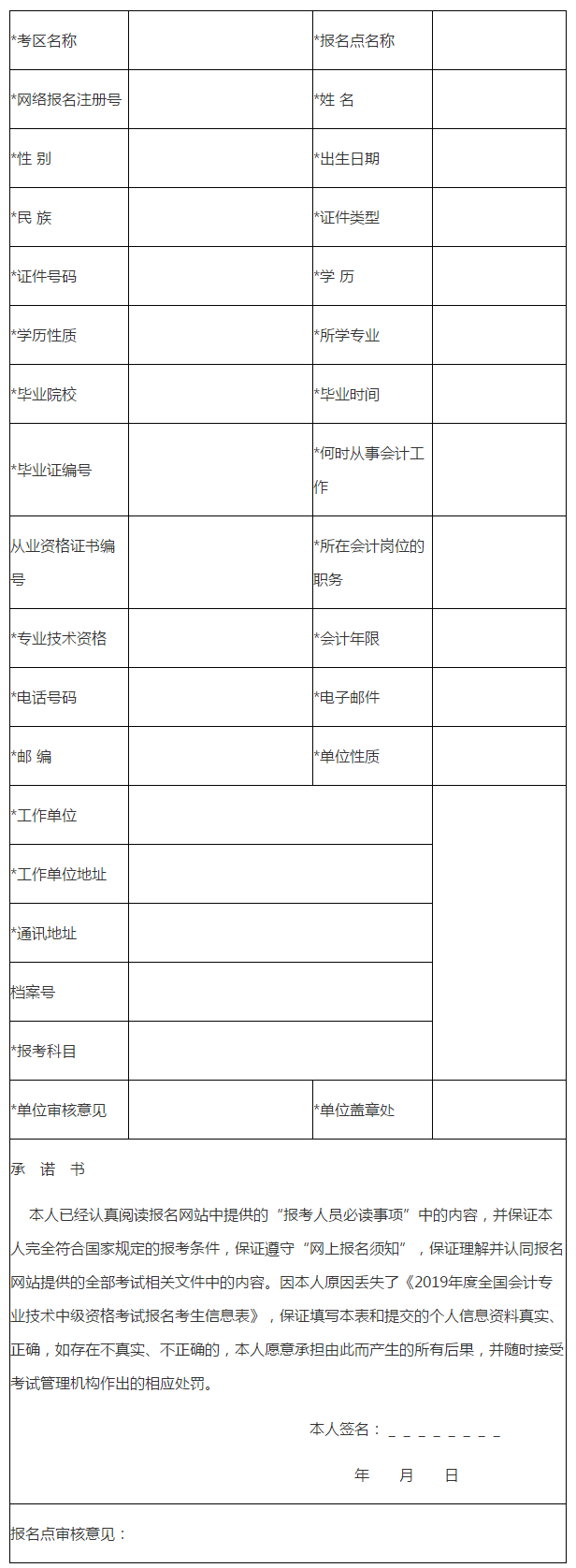 廣西2019年高會成績復核及報考資格審核通知