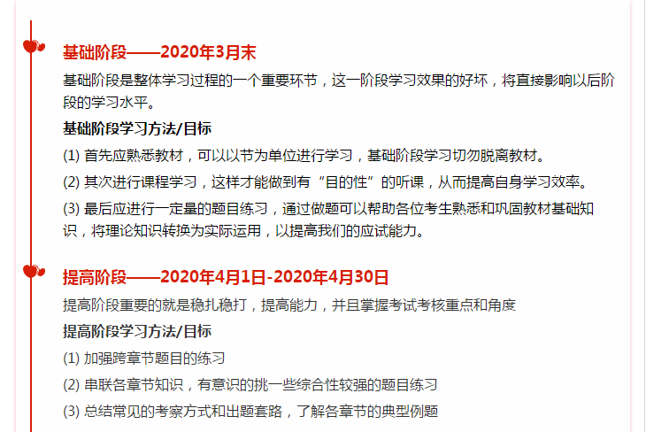 2020年初級備考有哪些重要時間節(jié)點 三大階段要注意！