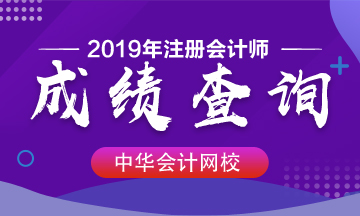 2019年北京cpa成績可以查詢了！