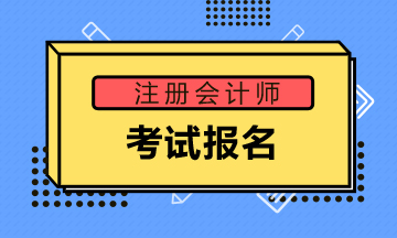 四川成都2020年注會報名時間