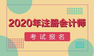 2020年攀枝花注冊(cè)會(huì)計(jì)師報(bào)名時(shí)間