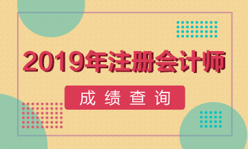 廣東梅州注冊會計師可以查成績啦！