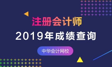 2019廣東注會(huì)考試成績能查啦！