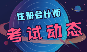 宜春2020年注冊會計師考試時間