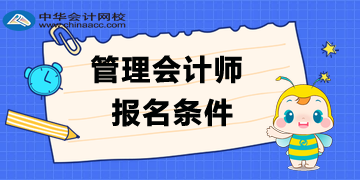 管理會計(jì)師報名條件