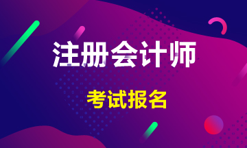 2020年安徽蚌埠注冊(cè)會(huì)計(jì)師考試報(bào)名時(shí)間已經(jīng)公布！