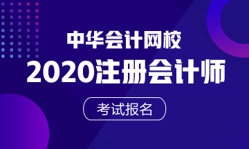 2020年江西CPA報(bào)名條件