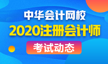 山東2020年注會什么時候考試？