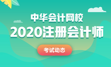 cpa2020考試時(shí)間是什么時(shí)候？