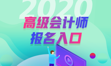 吉林2020年高級會計(jì)師報(bào)名入口