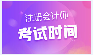 安徽地區(qū)2020年cpa什么時(shí)候考試？