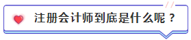 注會含金量到底有多高？猛戳！