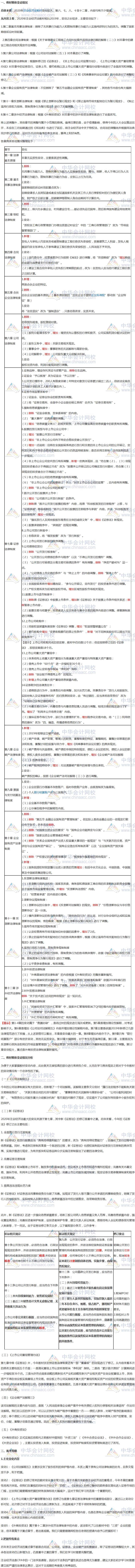 注冊會計師經(jīng)濟法教材變動深度解讀 (1)