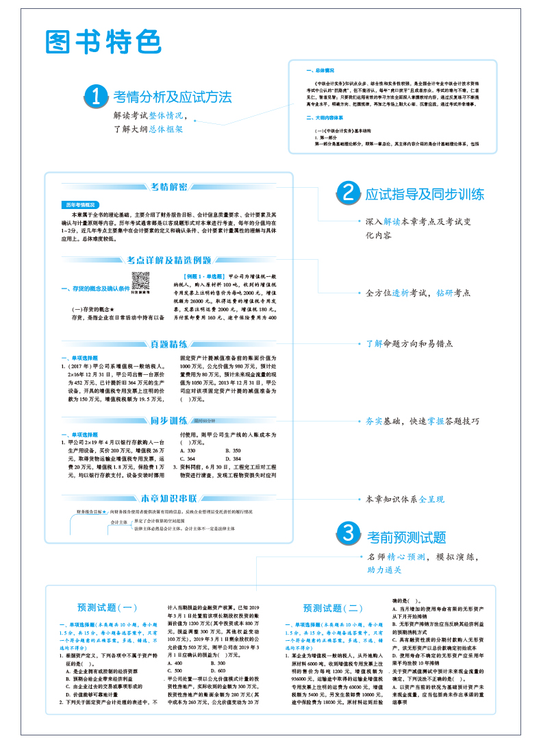 抓住機(jī)會！中級會計實(shí)務(wù)應(yīng)試指南圖書特點(diǎn)&試讀