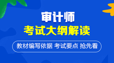 初級審計師考試大綱