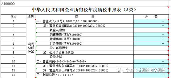 政府補(bǔ)助如何在匯算清繳主表中列示？