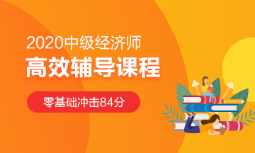 中級經(jīng)濟師輔導課程